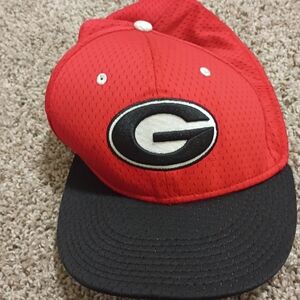 New Era Red and Black Hat